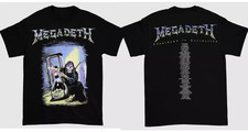 1992 Megadeth Countdown To Extinction Tour Black T-Shirt