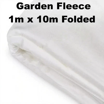 OAKLAND GARDENS Garden Plant Fleece Frost Protection Winter Cover 1m x 10m 18gsm Horticultural
