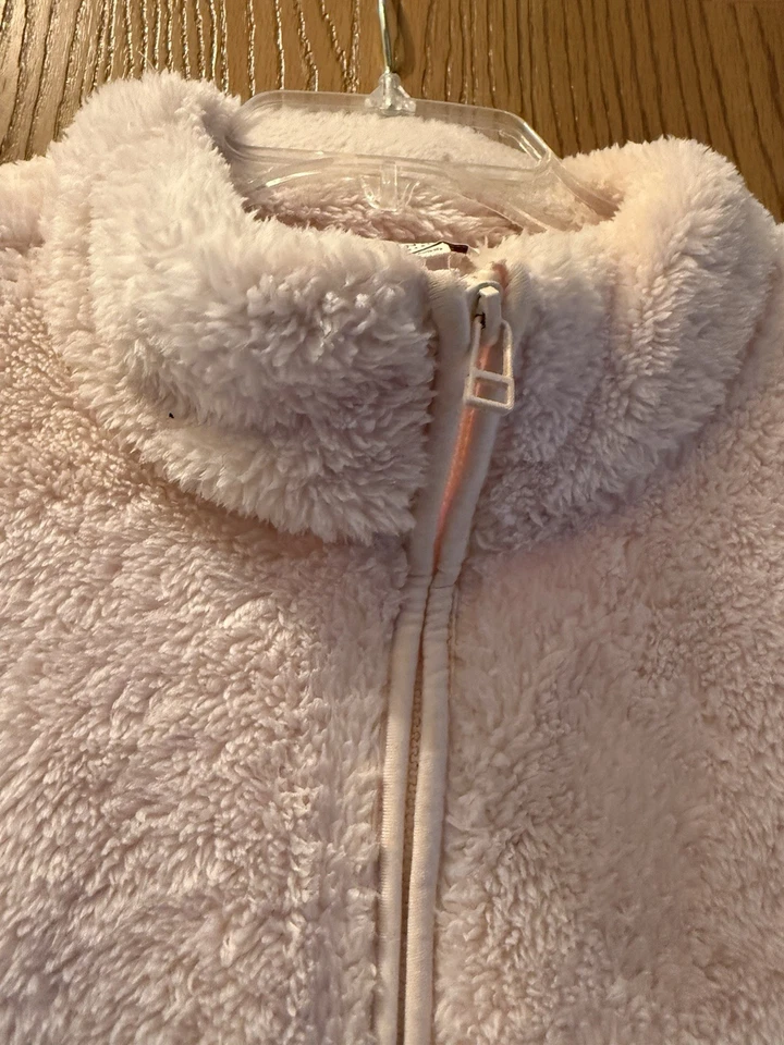 Women’s PLUSH Pink Full Zip Hoodie Size 1x - Image 2 of 3