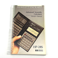 HP-28S Advanced Scientific Calculator Owner s Manual 1987 Spiral Edition 1