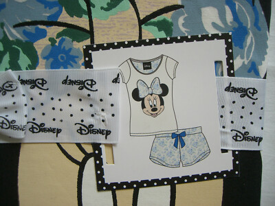 NEU PRIMARK DISNEY  Kurzarm SCHLAFANZUG HAUSANZUG PYJAMA  Mini Maus Gr.34 36 S