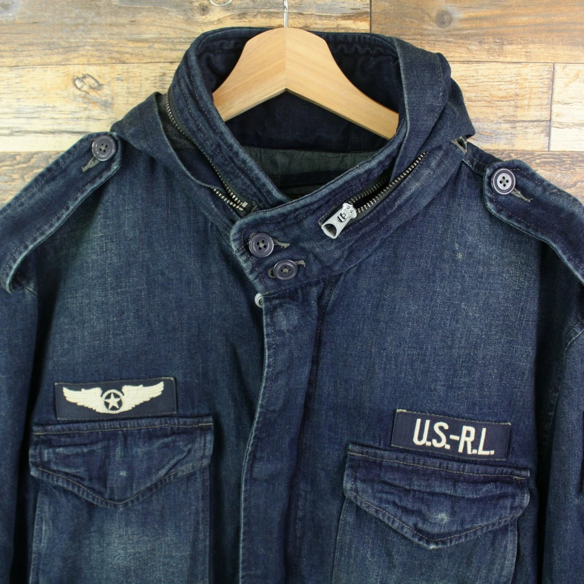 Ralph lauren denim field jacket cheap