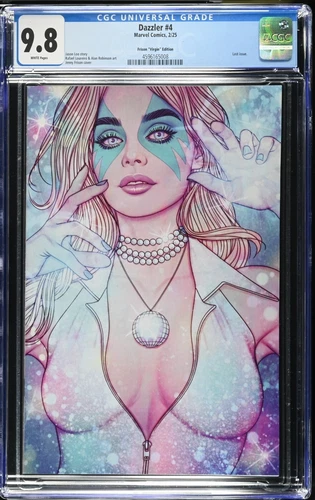 Dazzler #4 (2025) Jenny Frison Virgin Variant CGC 9.8 NY149