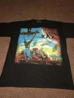 KAT Oddech Wymarlych Swiatow RARE ORG T-SHIRT XL venom
