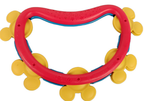 Vintage VTG Disney Baby Mickey Mouse Rattle, Brand Green Toys