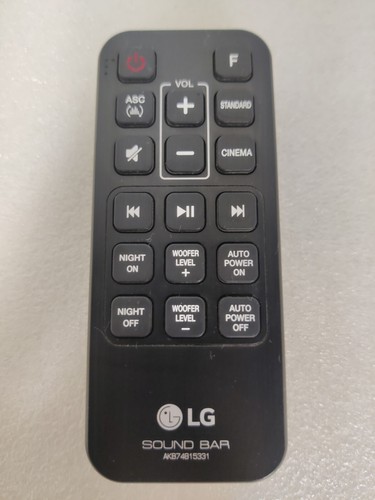 Vinabty Telecomando Ricambio Per LG Sound Bar – AKB74815331, Per Modelli SH4, SHC4, SPH5B-W - 3
