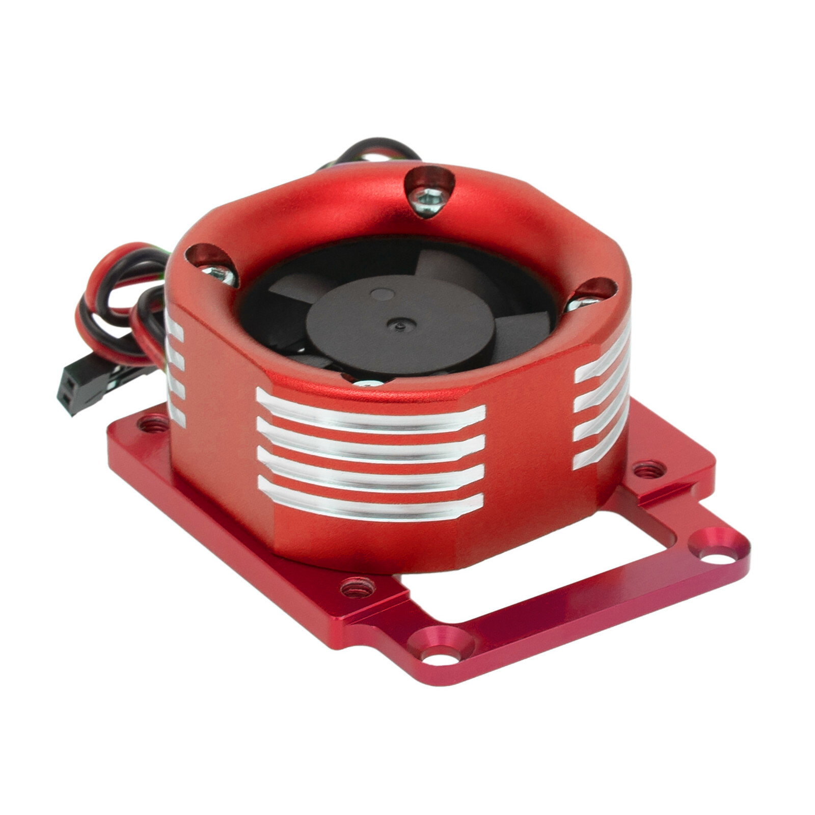 22000 RPM Motor Cooling Fan Radiator for Traxxas 4WD SLEDGE Monster 1/8 RC Truck