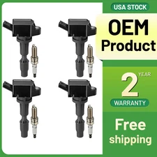 Ignition Coil & Iridium Spark Plug for 2016-2020 Kia  Optima 2.0L/2.4L UF764