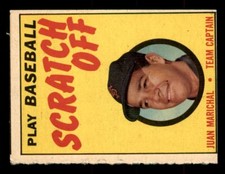 1970 Topps Scratch-Offs Baseball #12 Juan Marichal PR