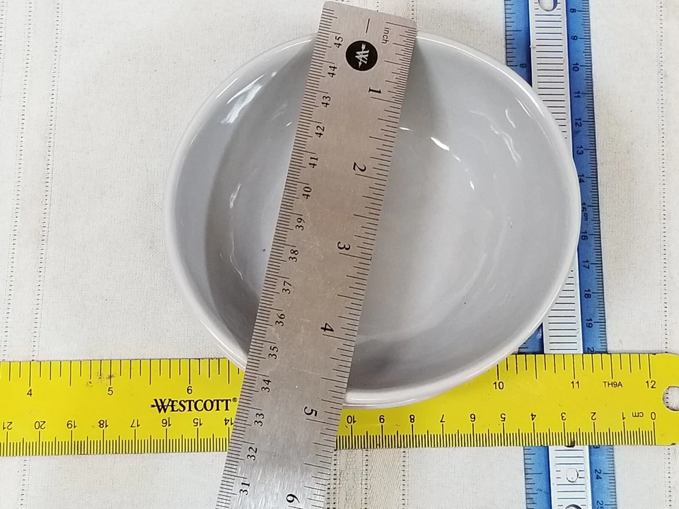 2 cuencos de fruta/postre gris bienvenida cajón y barril Foto 2 de 3