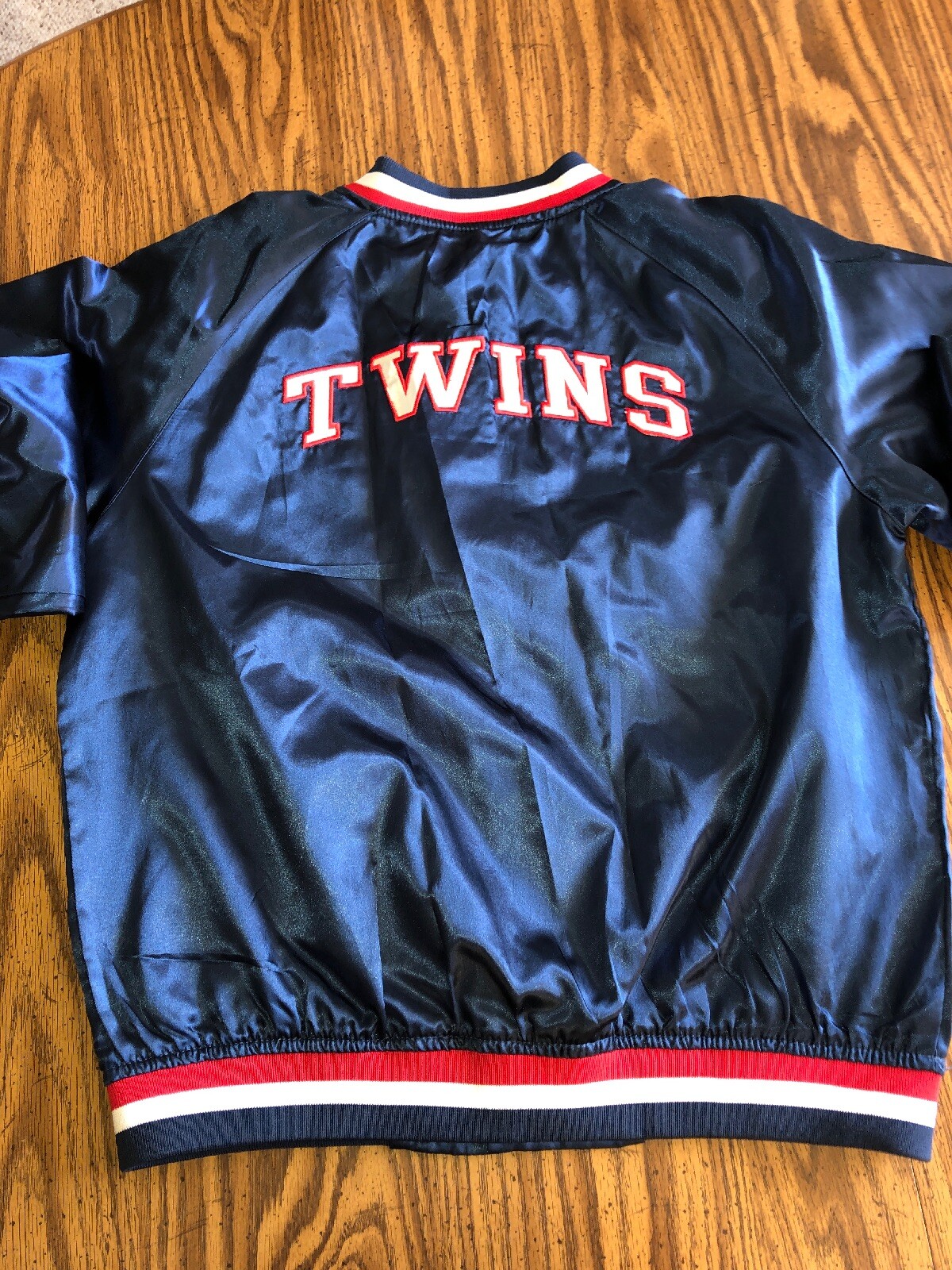 Vintage Mighty Mac Sports Minnesote Twins Jacket Size Large