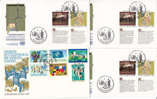 United Nations - Vienna + Geneva - 90 Post Pieces (898+899)