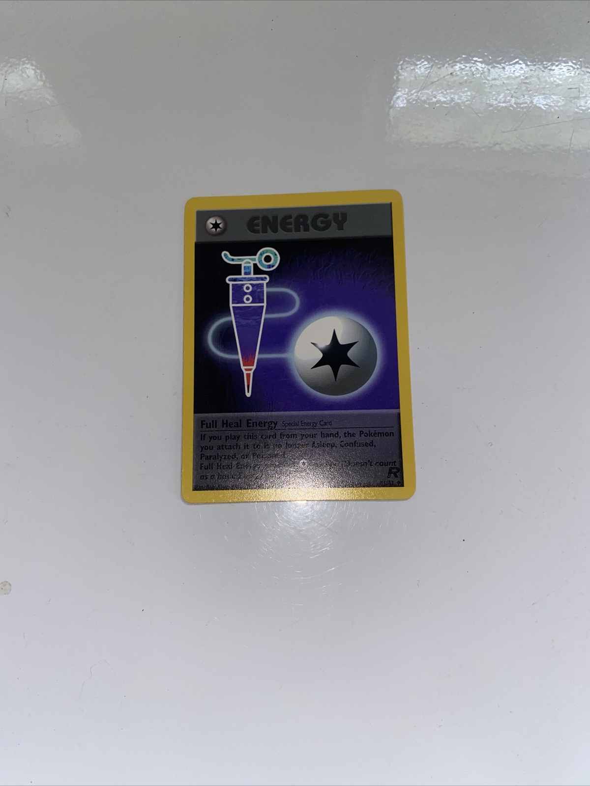 Full Heal Energy 81/82 Team Rocket Uncommon Pokemon Card NM