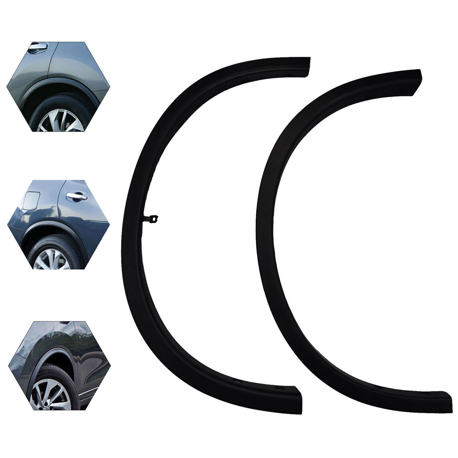 2014-2016 Nissan Rogue Front Wheel Arch Fender Flare Trim