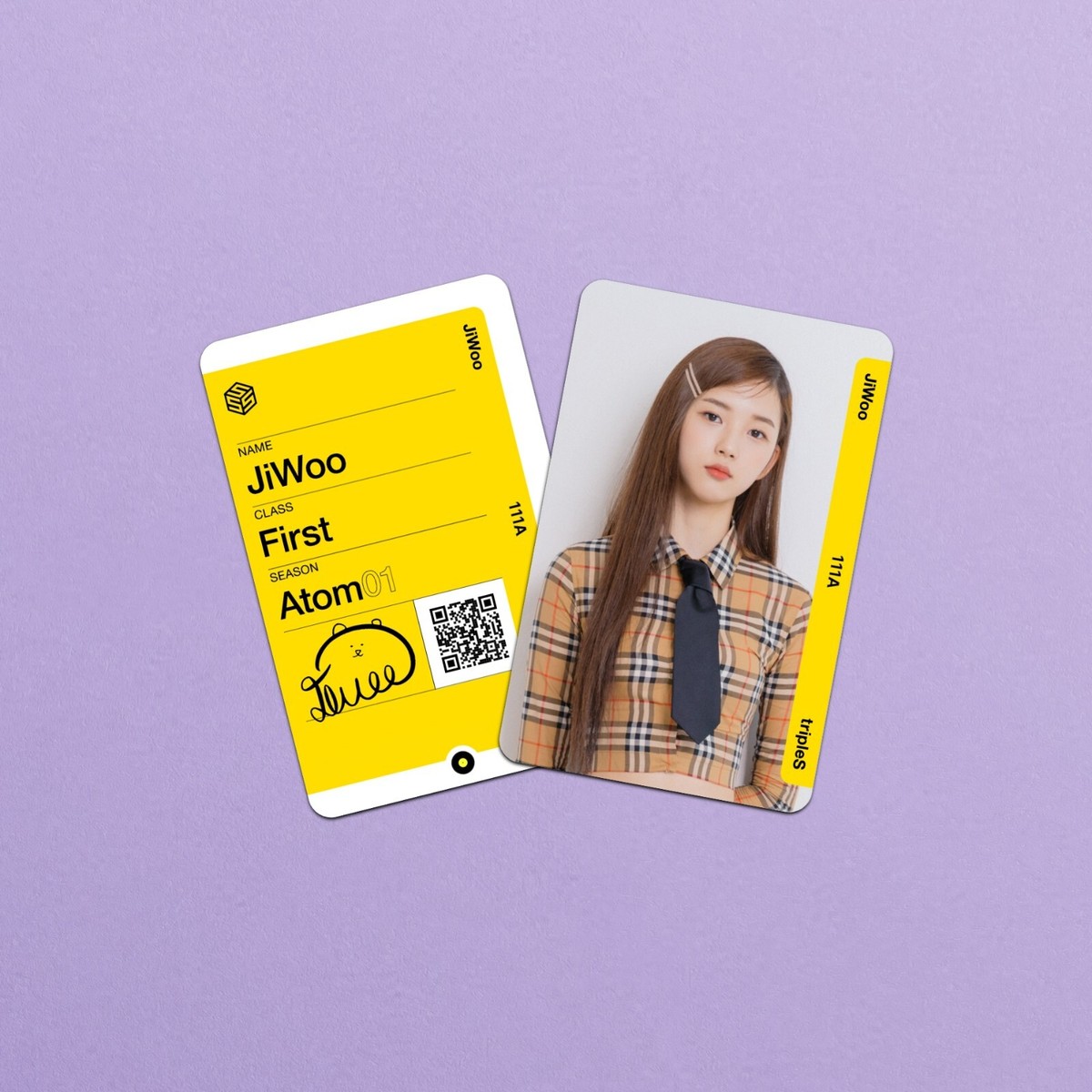 tripleS S3 JiWoo REPLICA objekt Atom01 109 - 116 Fanmade