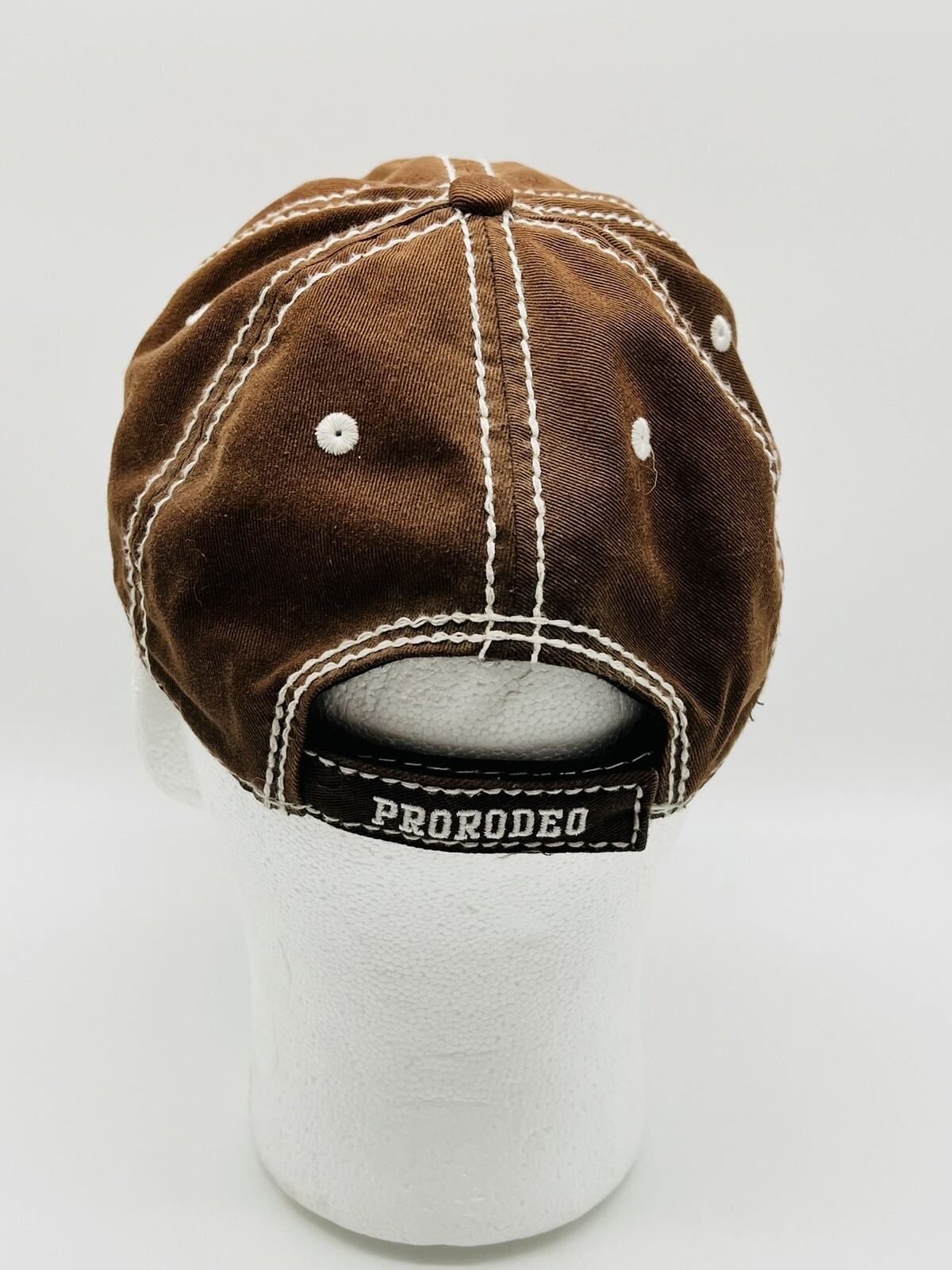 ProRodeo Gear StrapBack Adjustable Brown Baseball… - image 5