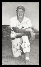 Taylor Phillips Autographed Vintage JD McCarthy Photo card Cubs