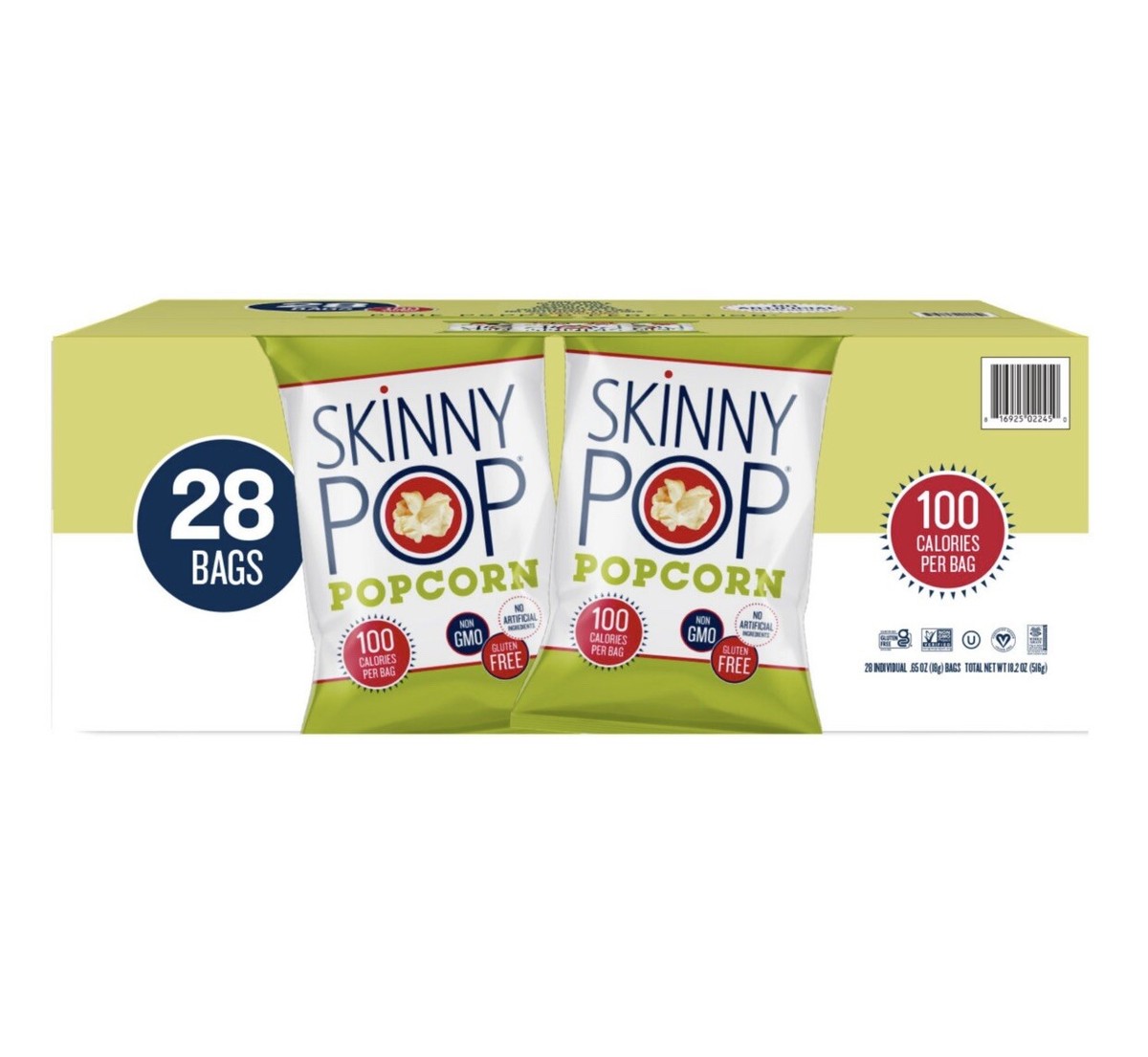 skinnypop popcorn 24 ct
