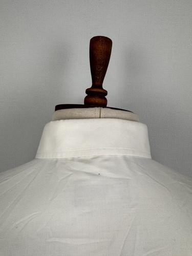 Camisa de vestir ETON Ganghester 1928 blanca elegancia 100 % algodón talla 39 - Imagen 18 de 24