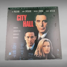 CITY HALL Deluxe Widescreen Laserdisc LD - Al Pacino/John Cusack • SEALED