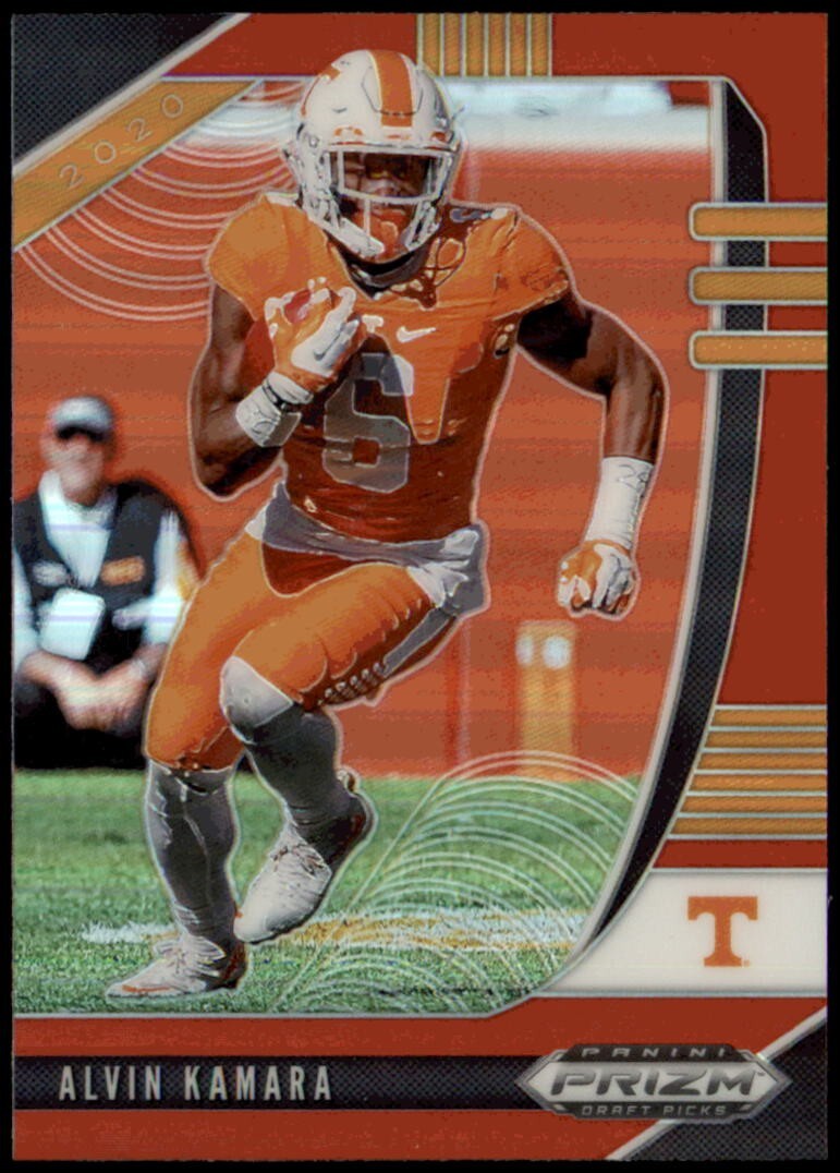 2020 Panini Prizm Draft Picks Prizms Red #6 Alvin Kamara