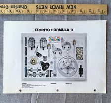Cycling Ofmega Advertising Poster Picture Art 11 3/4” X 8” 1985?