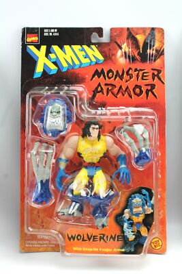 Marvel Comics X-Men Monster Armor WOLVERINE Action Figure ToyBiz 1997