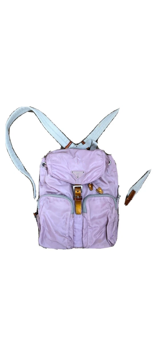 Prada top drawstring backpack
