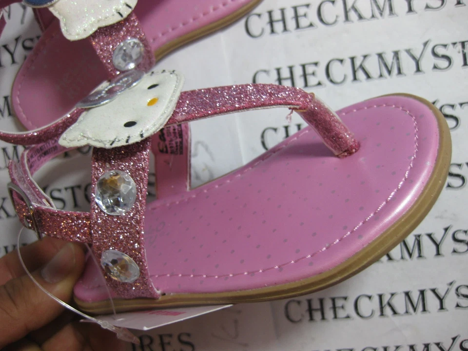 NIB NUEVO HELLO KITTY CATNIP SANDALIAS PARA NIÑAS DE VARIOS TAMAÑOS COLORES Foto 3 de 4