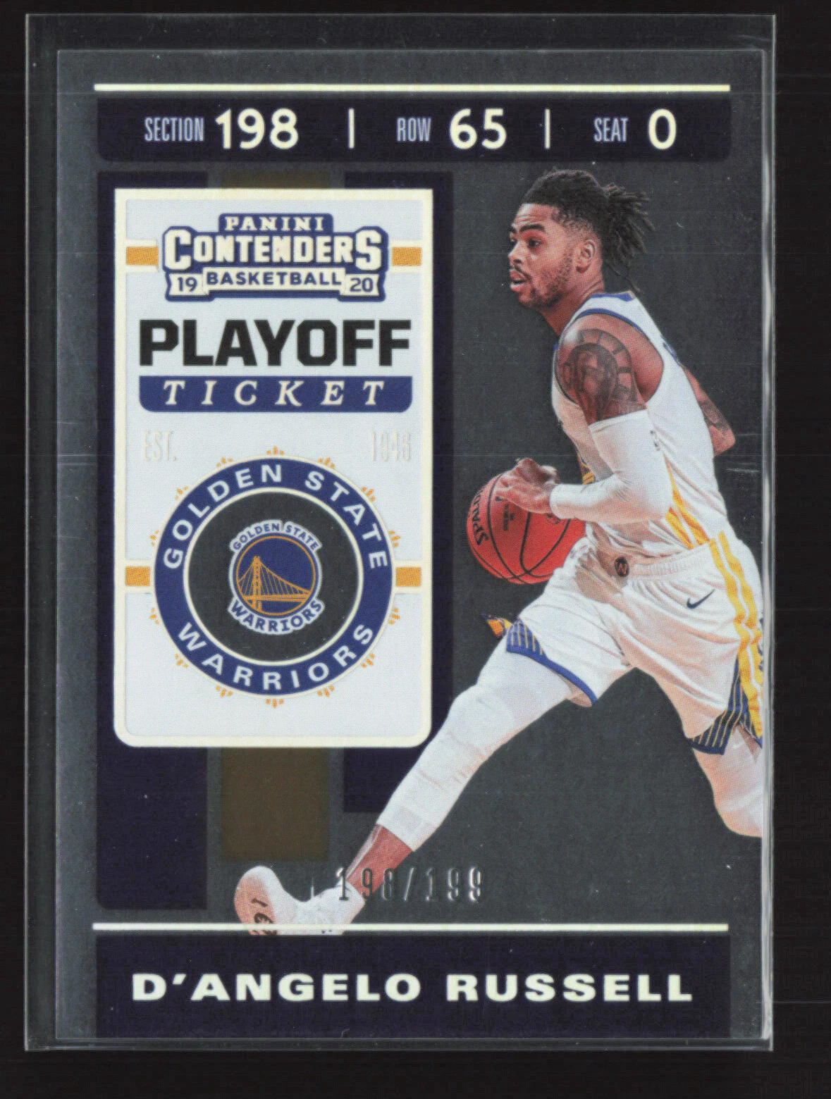 Dangelo Russell trading card