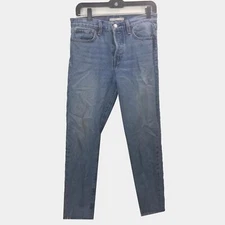 Levi's Premium Wedgie Skinny Raw Hem Denim Jeans Women's Size 28