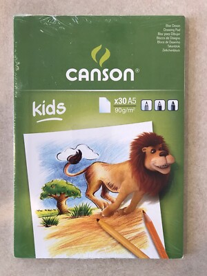 A5 Canson Kids Drawing Pad (made In France)