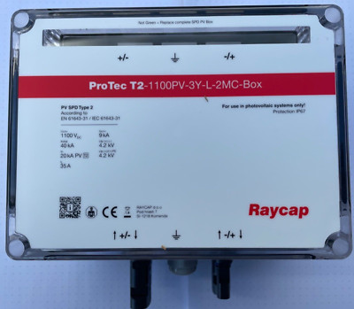 Blitz- und Überspannungsschutz ProTec T2 PV-3Y-L-Box von Raycap