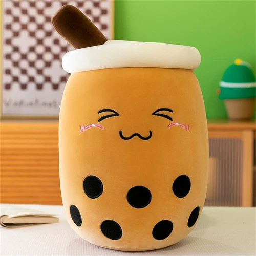 Bubble Tea Kuscheltier Plüschtier Boba Tee Kissen Plushie Plüsch Kissen Puppe DE - Bild 26 von 46