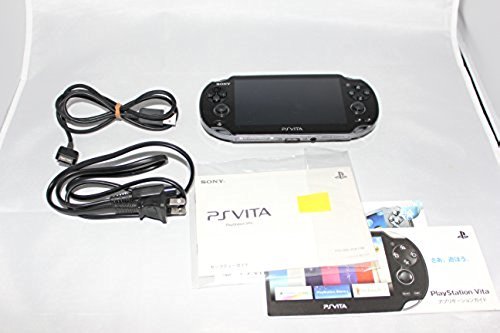 PlayStation PS Vita Wi-Fi Console Crystal Black PCH-1000 ZA01 from