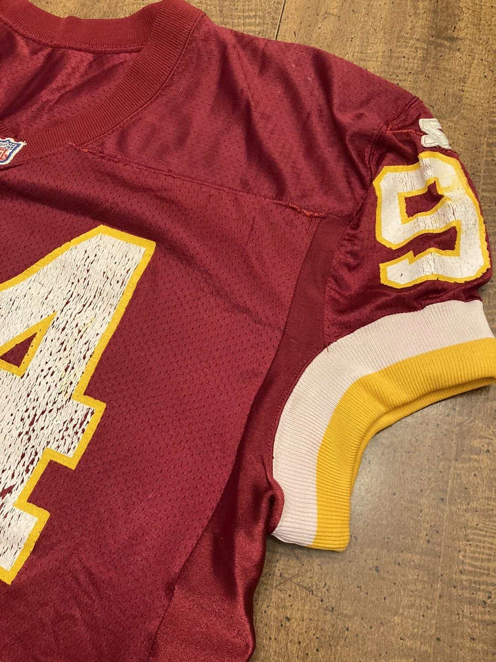 Washington Redskins 1994 Game Worn Used Jersey Commanders REPAIRS WEAR BEAUTY!!! - Image 4 of 4