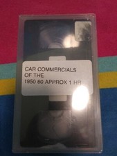 Car Commercials of the 50s and 60s VHS NEW AND SEALED