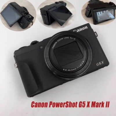Canon PowerShot G5xⅡ Canon PowerShot G5 X Mark II 20.1MP Digital Camera Black From