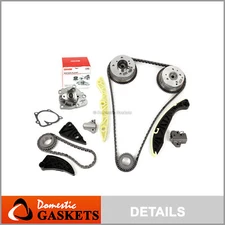 Timing Chain Kit VVT Sprocket Water Pump Fit 09-13 Kia Hyundai 2.4L DOHC