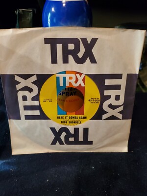Troy Shondell Here It Comes Again  Trx Records Old New Stock vintage rare record