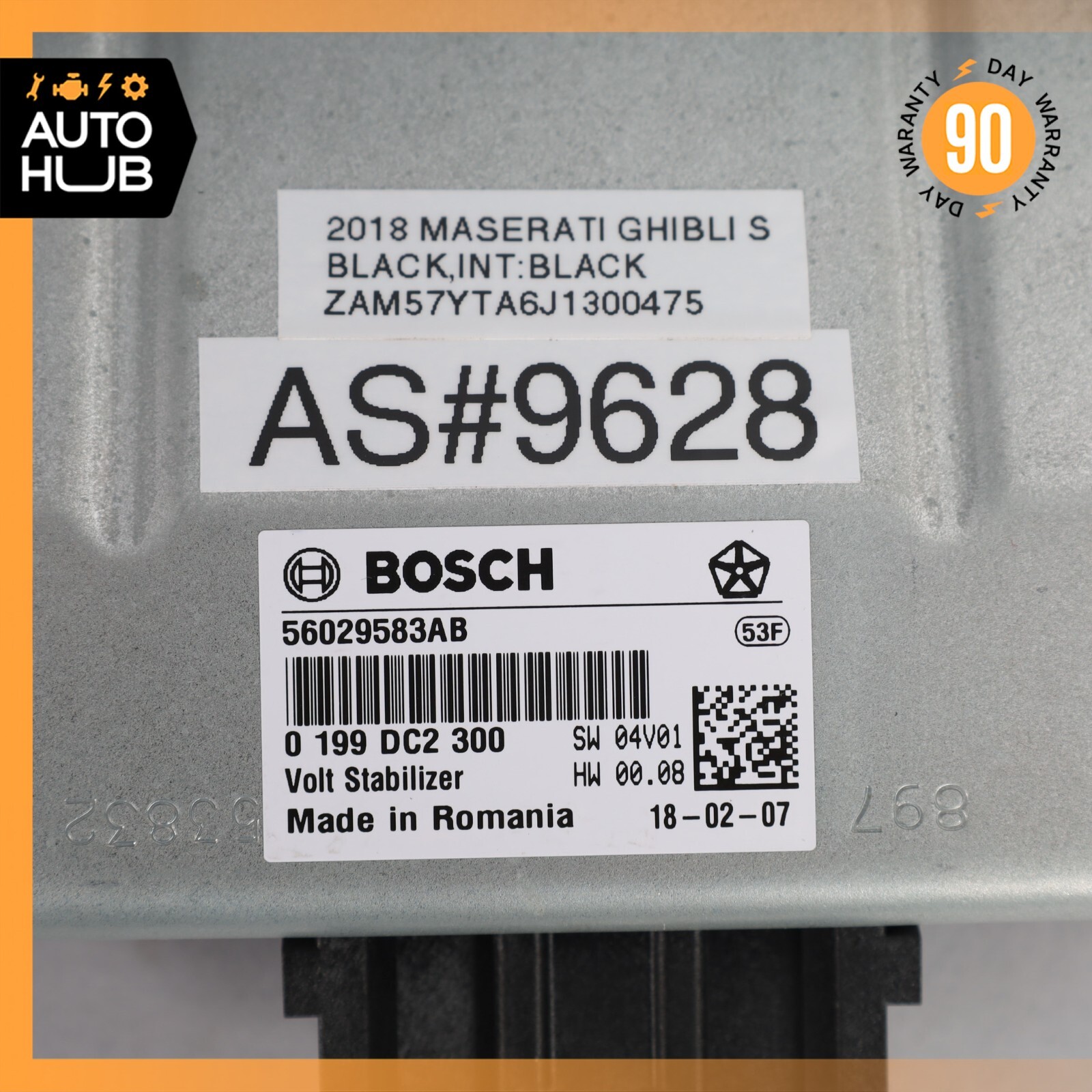 14-22 Maserati Ghibli M157 Voltage Stabilizer Power Inverter Module OEM 41k