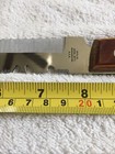 Vintage Precision Hollow Ground Stainless Fork Tip Knife Made In Japan 8” Blade — photo 9