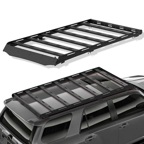 800 LBS Full Size Roof Rack Cargo Basket For 2010-2024 Toyota 4Runner 5th Gen - Picture 1 of 12