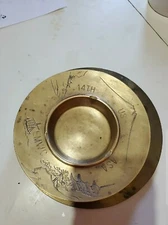 RARE Vintage Army Security Station Ashtray 