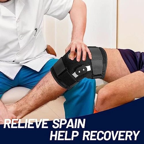 Klapp Kniebandage Kompressionshülse Gelenkstütze offen Patella Stabilisator Bandage - Bild 13 von 23