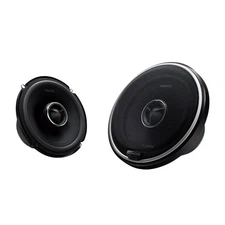 Kenwood eXcelon KFC-X175 6.5" 2-Way 80W RMS 4 Ohm Car Audio Coaxial Speakers