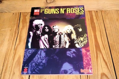 Best of Guns N' Roses for BASS Guitar Tab Tablature Song Book Duff McKagan !!!