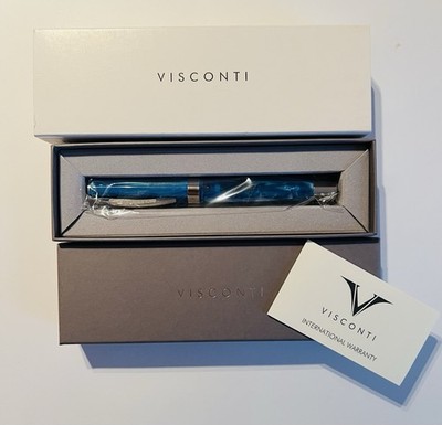 Visconti Opera Demo Carousel Blue Cotton Candy Fountain Pen-Medium Nib-Brand