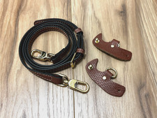 Purse Strap Crossbody Conversion Kit for Mini Handbag Genuine Leather Shoulder