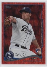 2014 Topps Red Hot Foil Robbie Erlin #281 3jl